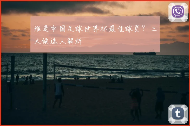 谁是中国足球世界杯最佳球员?三大候选人解析