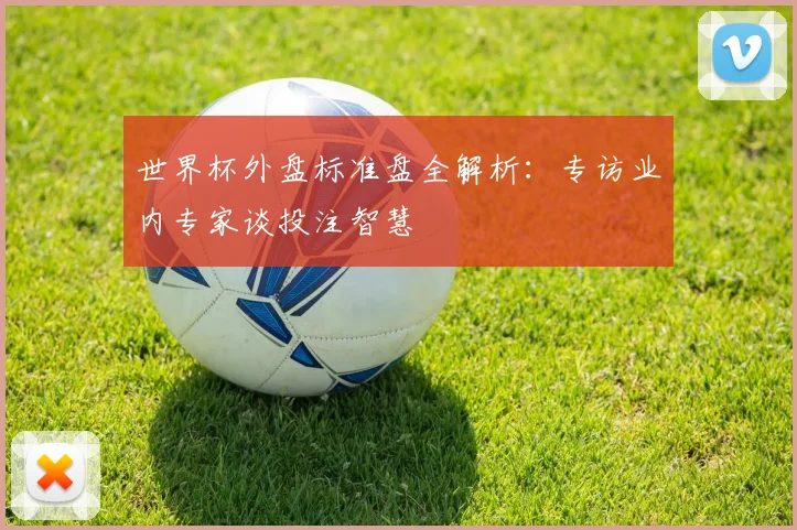世界杯外盘标准盘全解析：专访业内专家谈投注智慧